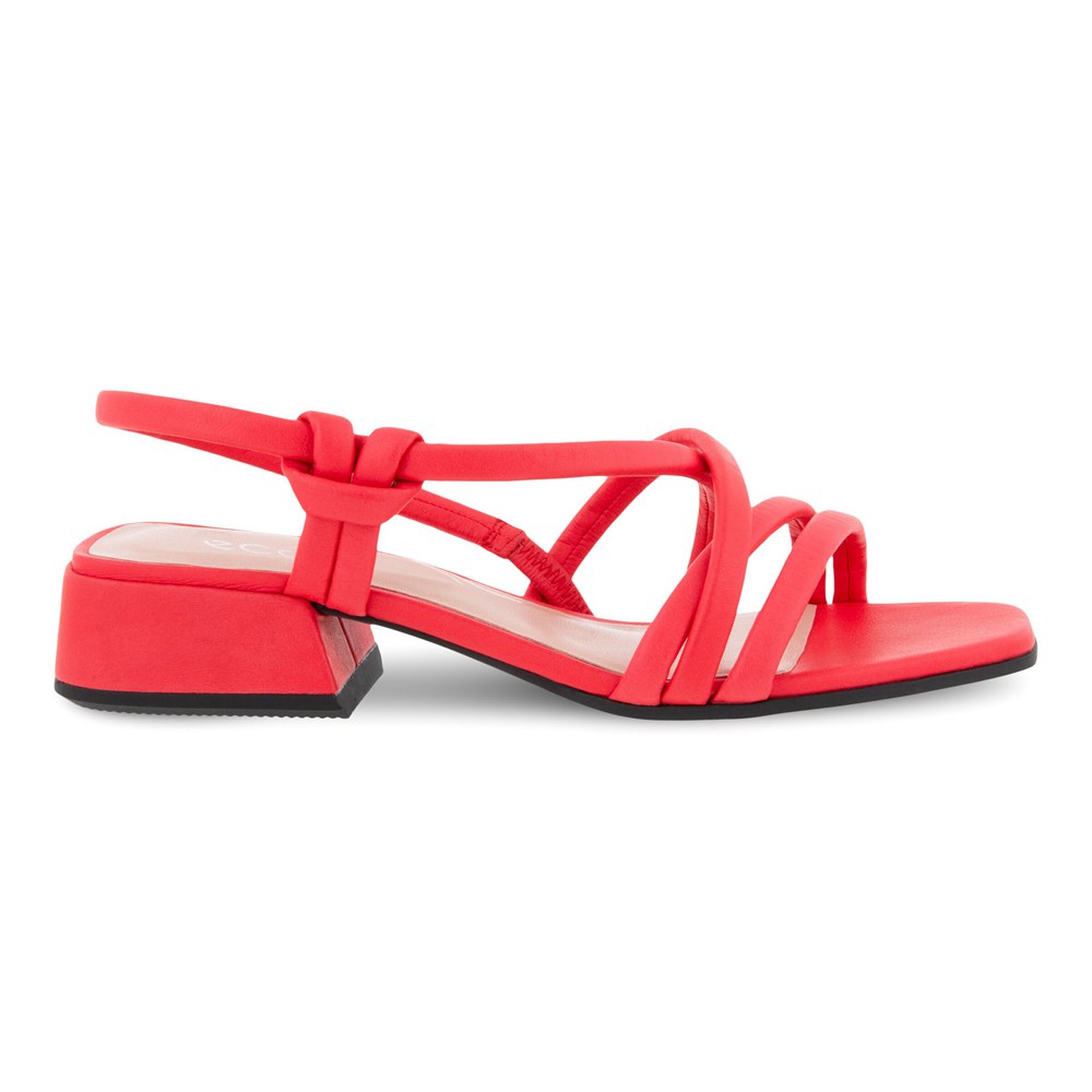 Sandalias Mujer - ECCO Elevate Squared - Rojos - TWI417820